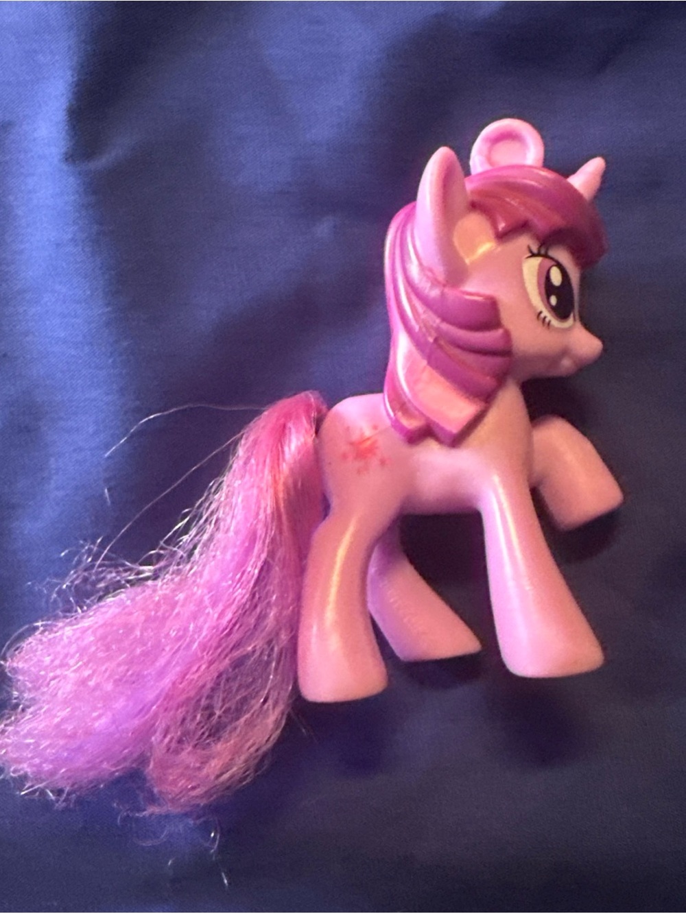 McDonald's 2012 Hasbro Twilight Sparkle PVC My Little Pony Happy Meal Toy 2 3/4"